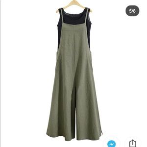 Wish.com jumpsuit-Army Green